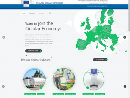 EC platform for scaling circular business